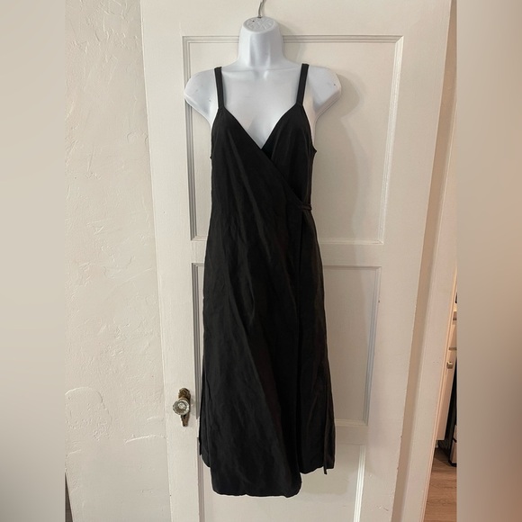 Aritzia Wilfred Astere Linen Wrap Dress XS - Picture 3 of 8